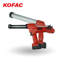 [KOFAC] DCG72E-500 충전 실리콘건 소세지 카트리지 전동 배터리 코킹 실리콘, 1개