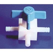 PTFE Valve T-Type(3-WAY PTFE Stopcocks) 콕크 Cowie UK/Cw.016 / 6mm
