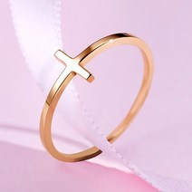골드앤 14K 더 크로스 반지