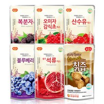 광야 자연발효 감식초 130ml 6종 중 택1 / 오미자감식초 생기석류 블루베리 산수유 복분자 헛개칡즙, 1개