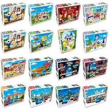 어린이 키즈 뽀로로 꼬마버스타요 포켓몬 100피스 아동 직소퍼즐, 뽀로로 100 잭의 모험