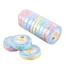 일회용 압축 동전 타올 1개 등산 캠핑 휴대용 타월