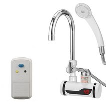 Kitchen Instant Electric Hot Water Faucet Hot y Cold Water Heater CN Plug Specification: With Shower Side Water Inlet, 상세페이지 참조
