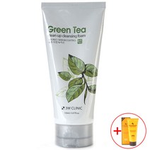 clinic 얼굴모공 클린 업 클렌징 폼 그린티피지 150ml clinic/얼굴모공/클린/업/클렌징/폼/그린티피지/150ml, 단일 수량