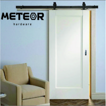 [METEOR] 슬라이딩도어 부속 (통레일) 손잡이 댐퍼 하부가이드, 목문형 C형 (상부고정식), 2M