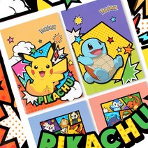 [포켓몬스터] 포켓몬 중철노트 (10개 1세트), 상세페이지 참조