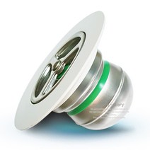 모던스토리 스텐레스재질 하수구냄새차단트랩 화장실 베란다 하수구트랩, 50파이 스텐