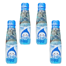 노브랜드 오리지널 탄산 라무네소다 200ml, 4개