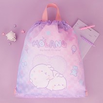 몰랑 캔디 양면 보조가방 초등 보조가방 학원가방 실내화가방 새학기 입학 선물