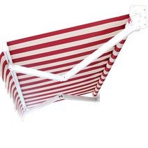 무선 전동 개폐식 어닝 천막 카페 차양 원격 제어 4 5m, 4m x 3.5m