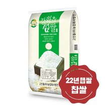 22년햅쌀 깨끗하고 맛있는 고인돌 강화섬쌀 찹쌀10kg, 단품