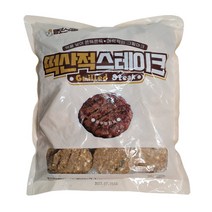 맘모스 떡산적스테이크 2kg 업소용 대용량 식자재, 1개