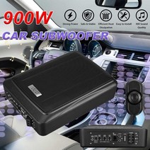 10 inch 900w car subwoofer car audio slim under seat active subwoofer bass amplifier speaker car amp, 고음 없이