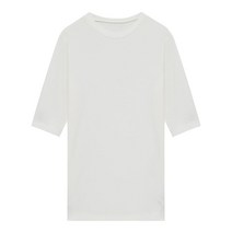 베스띠벨리 여성용 라운드넥 골지 반팔 티셔츠 BCIBD2820