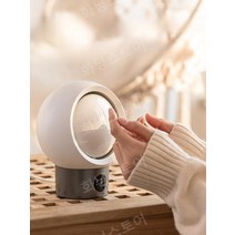 미니 저전력 온풍기 미니히터 휴대용 온풍기 500w 50Hz, E.화이트1개 + 벚꽂1개 (500W)