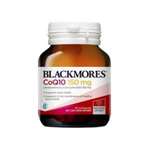 블랙모어스 코엔자임Q10 코큐텐 150mg 30캡슐 / Blackmores CoQ10 150mg 30