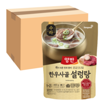 동원 양반 한우사골 설렁탕 460g, 4개