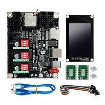 MKS DLC32 TS35 A4988 데스크탑 CNC 조각 조각 오프라인 컨트롤러 GRBL A4988