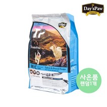 [데이스포] [펫 파라다이스]데이스포 테라픽 체중조절전용 1.36kg*1개 + [사은품증정] 알파독 사사미(180g) 16종 랜덤 1개증정 사료+간식, 1.36kg, 오리+닭고기, 소화/장기능개선, 1개