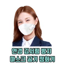 안경 김서림 방지 마스크 공기 정화기 마스크환풍기 마스크서큘레이터 마스크공기정화기, 1개