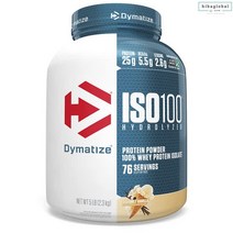 [1+1][2.3kg] 다이마타이즈 WPIH 웨이 프로틴 가수분해 분리 유청 단백질 쉐이크 파우더 보충제 바닐라, 2.3kg [1+1]