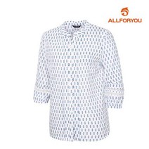 [올포유] [올포유] 여성 보리패턴 블라우스 AWBLJ6661-100_G