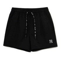 MLB 여성 베이직 스몰로고 3부 우븐 반바지3FSMB0133-50BKS