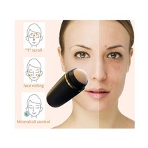 개기름파우더 모공지우개 얼굴피지 유분 관리 롤러, A-핑크