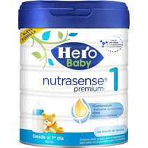 스페인 히어로베이비 Hero Baby 6개월이하 스타터 뉴트라센스 프리미엄 1단계 아기분유 800g, 3팩