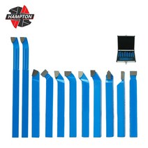 목공 트리머 보링기 8mm 터닝 밀링 용접 비트 11pcs 카바이드 팁 커팅 바 선반 도구 알루미늄 상자 금속, 01 8mm Shank