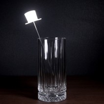 SGS 모자 머들러 스터스틱 200mm 실버 1P, 1개