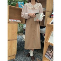blouse 블라우스 레이스 엣지 춘추동계절