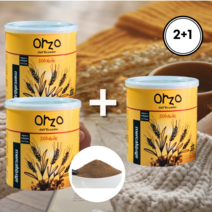 오르조 디카페인 임산부커피 보리커피 무카페인 120g 3통, 2+1