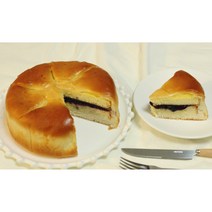 [틔움긴생각] 블루베리케이크 커스터드크림 케익빵 디저트납품 빵택배, 아이스팩 추가 X