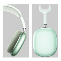 For Apple AirPods Max Headphone Clear Shockproof Soft AntiScratch Case Cover, Clear Green