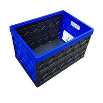 코스트코폴딩박스 접이식캠핑리빙박스 spacecrate 56l, 블루spacecrate코스트코폴딩박스56l, 1개