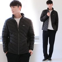 구스다운 지퍼포켓 경량 패딩점퍼-SBMJP01