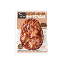 [랭킹닭컴] 잇메이트 슬라이스 소스 닭가슴살 17팩 4종 택1, 바베큐17팩(2141272)