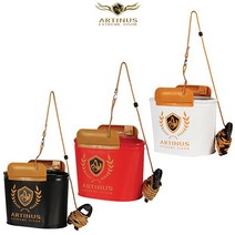 [아티누스] 낚시용 두레박 AB-953 (블랙 화이트 레드), 블랙