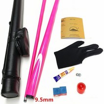 롱고니큐 카본상대 카본 큐대 당구 큐그립 당구채 2023 새로운 9 5mm 11 5mm 13mm 1 12 스플릿 큐 탄소 섬유 풀 큐 스틱 탄소 소재 기술 액세서리, 9.5mm 로드 배럴 2