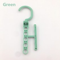 여행용 옷걸이 휴대용 접이식 옷걸이 다기능 매직 스트레치 건조 랙 가정용 옷장 스토리지 랙, 하나, 브라운