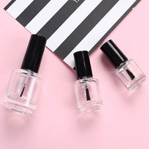 화장품 매니큐어 미니 유리 공병, 15ml