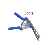 돼지 링 플라이어 도구 케이지 집게 및 600pcs M 클립 스테이플 치킨 메쉬 와이어 펜싱 클램프 드롭 배송, 02 1 pc plier, 02 1 pc plier