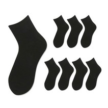 라이프가드 남성 베이직 단목 발목양말 양말 8족세트
