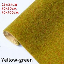 인조잔디매트 야외 테라스 잔디블럭 실내 베란다 현관 인공잔디 Landscape Fine Artificial Grass Mat For, 06 fangcaopi01ts-huangl_01 100
