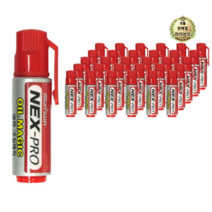 라이브잇 문화연필 오일매직, 빨강, 336개입