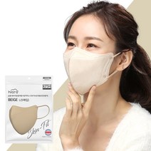 삼흥 얼큰이 새부리형 황사방역 KF94 마스크, 베이지, 10개, 5매입