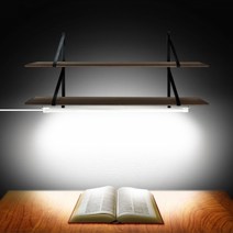 다용도 캠핑등 5V 스위치&터치 자석 간접조명 진열장 주방등 독서등 LED바 USB, 듀얼스위치 35cm-3색(스위치조절)