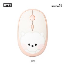 BT21 미니니 블루투스 멀티페어링 마우스 노트북 태블릿 무선 무소음 마우스, 알제이(RJ)