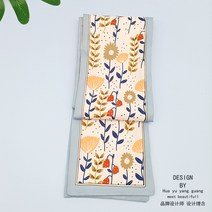 DFMEI.실크 스카프.Silk scarf.신상 리본 리본 인스 묶음 빈티지 넥밴드 가죽끈 머리띠
